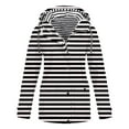 nerohusy Women's Rain Coats Plus Size Waterproof Rain Jacket Fleece
