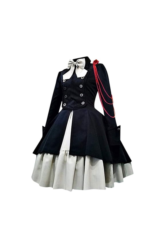 Womens Long Sleeve Dresses Homecoming Dress for Women Boat Turtle Neck Formal Bow Tie Vintage Goth Winter Fall 2025 Gray,XS