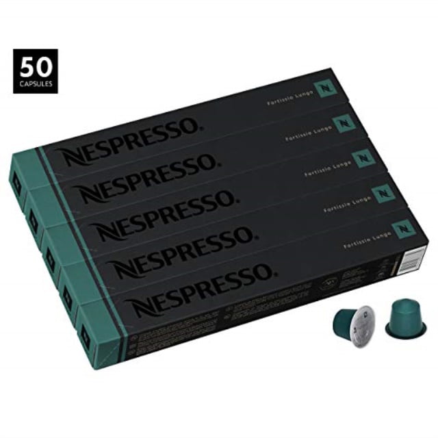 købmand cykel Forklaring nespresso 50 originalline: fortissio lungo, 50 count - ''not compatible  with vertuoline - Walmart.com
