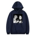 thumbnail image 1 of nessa barrett merch  club heaven  hooded  drawstring pocket sweatshirt men/women Pullovers, 1 of 7
