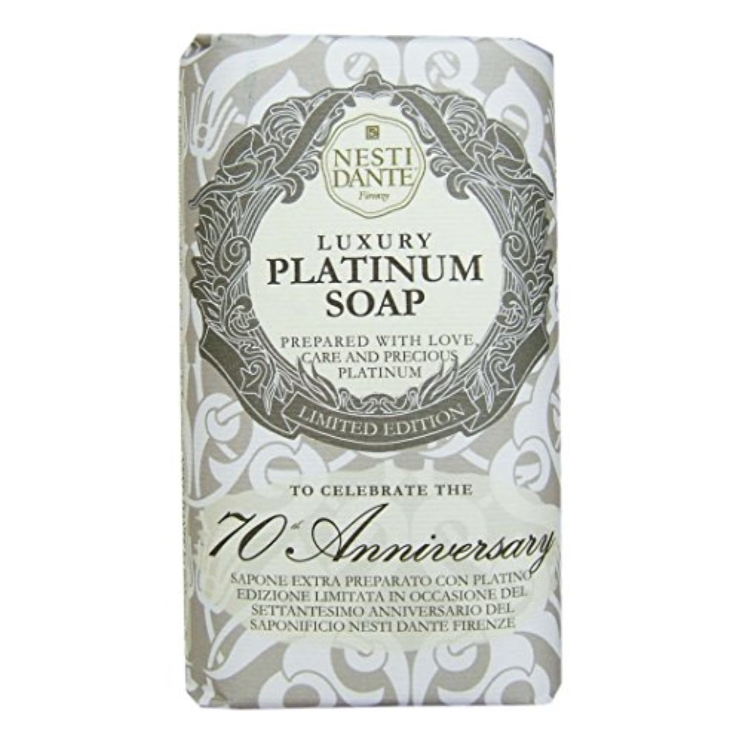 nesti dante anniversary soap with precious platinum edition) 250g/8.8oz - Walmart.com