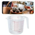 thumbnail image 1 of neszzmir 250ml Plastic Graduated Measuring Cup, Liquid Measure Cup for Water, Oil, Milk, and Baking, Reusable with Scale, 1 of 7