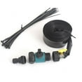 thumbnail image 1 of neszzmir 50 ft Flat Sprinkler Hose for Lawn & Garden Watering, Heavy Duty No-Kink Irrigation Hose with Stakes, 1 of 11