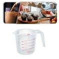 thumbnail image 1 of neszzmir 500ml Plastic Graduated Measuring Cup, Liquid Measure Cup for Water, Oil, Milk, and Baking, Reusable with Scale, 1 of 7
