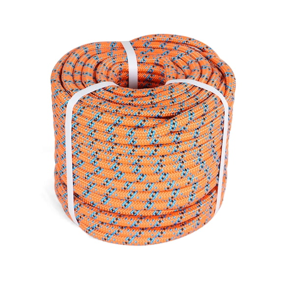 netuera 1/2 in x 150FT Arborist Bull Rope, 32 Strand Tree Rope, High Strength Polyester Rope for Garden, Boat, Swing