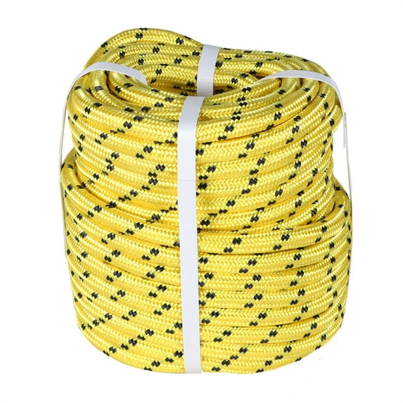 netuera 1/2"x100' Heavy Duty Double Braid Polyester Rope Sling 5500Lbs Tensile Strength