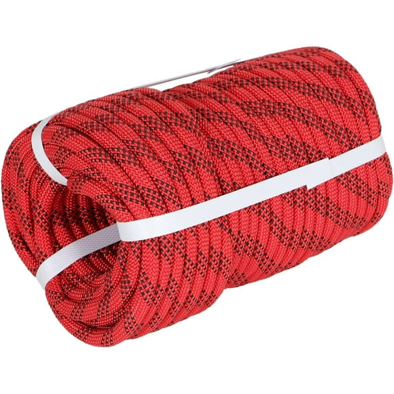 netuera 3/8 Inch Braided Polyester Rope 100Ft Rigging Rope Tensile Strength 3520Lbs