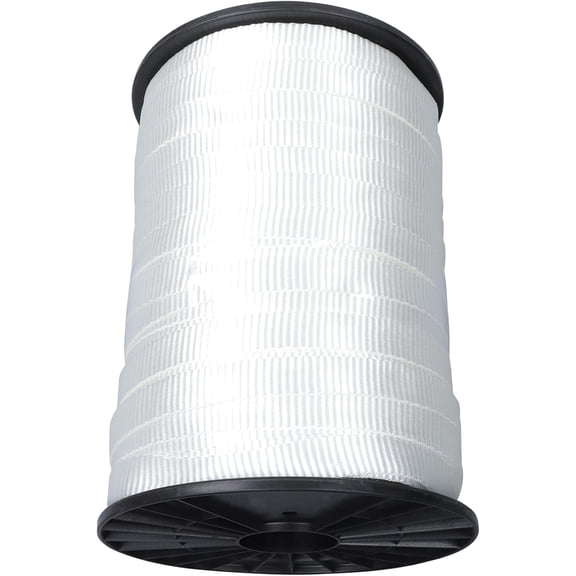 netuera 528Ft Polyester Pulling Tape, 3/4In Pull Webbing, White