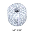 thumbnail image 1 of netuera Double Braid Polyester Arborist Bull Rope Rigging Rope Tree Rope 1/2" x 120', 1 of 5