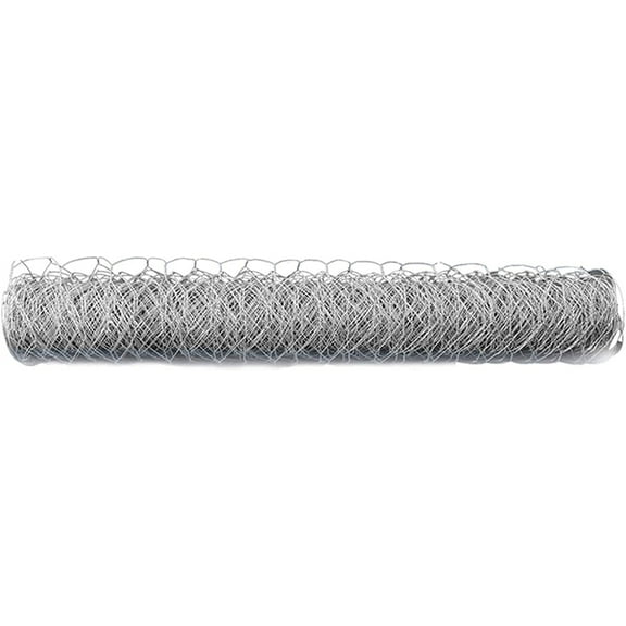 netuera Galvanized Poultry Wire Netting 2" Hexagonal Mesh Wire Fence fit for Family Craft Projects Chicken Netting Garden Fencing Backyard Fencing