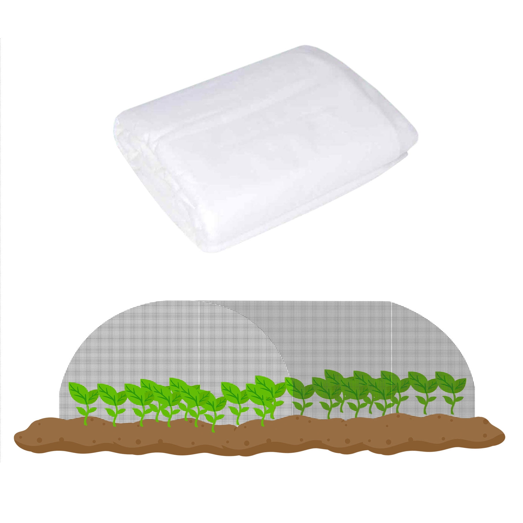 netuera Mosquito Garden Bug Insect Nets Insect Barrier Bird Net Plant ...