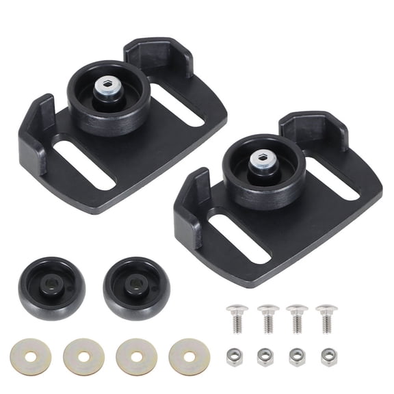 netuera Snow Throwers Rolling Skid Shoes 490-241-0038 Fit Most 2 and 3 Stage