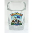 thumbnail image 1 of nevada state montage square shot glass, 1 of 1