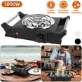 new 1000W/2000W Portable Electric Burner Hot Plate Cooktop RV Dorm