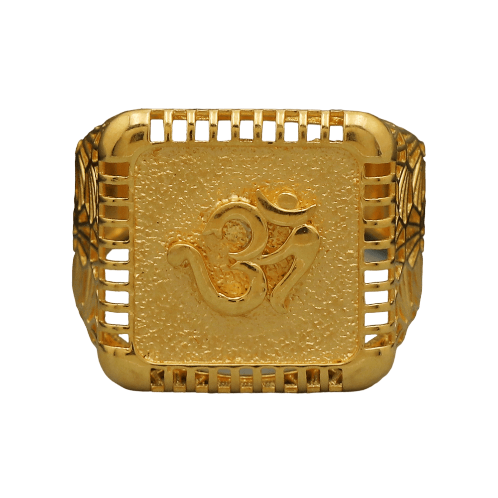 Siddhi Impex 22 Carat Print Veritable Gold Female Ring Size Us 12.5 For Mother In Law Siddhi Impex Year Gift Adult Jewelry