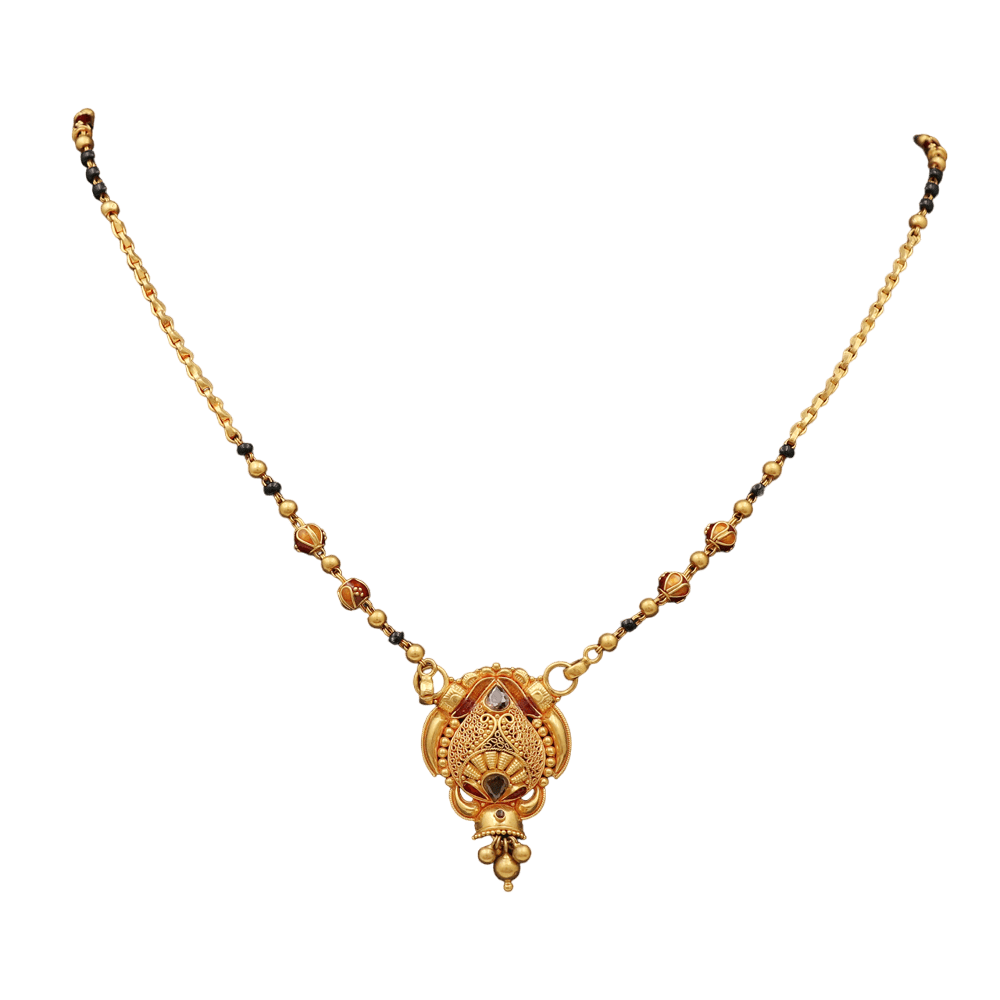 Siddhi Impex 22k print amazing gold 19.2cm lariat female necklaces daughter gift gemstone Adult Jewelry