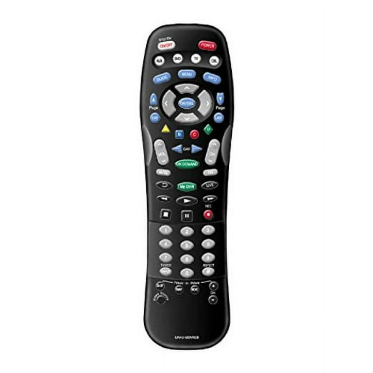 new 4 function cable universal remote control ur4u mdvr2 aux dvd tv cable box