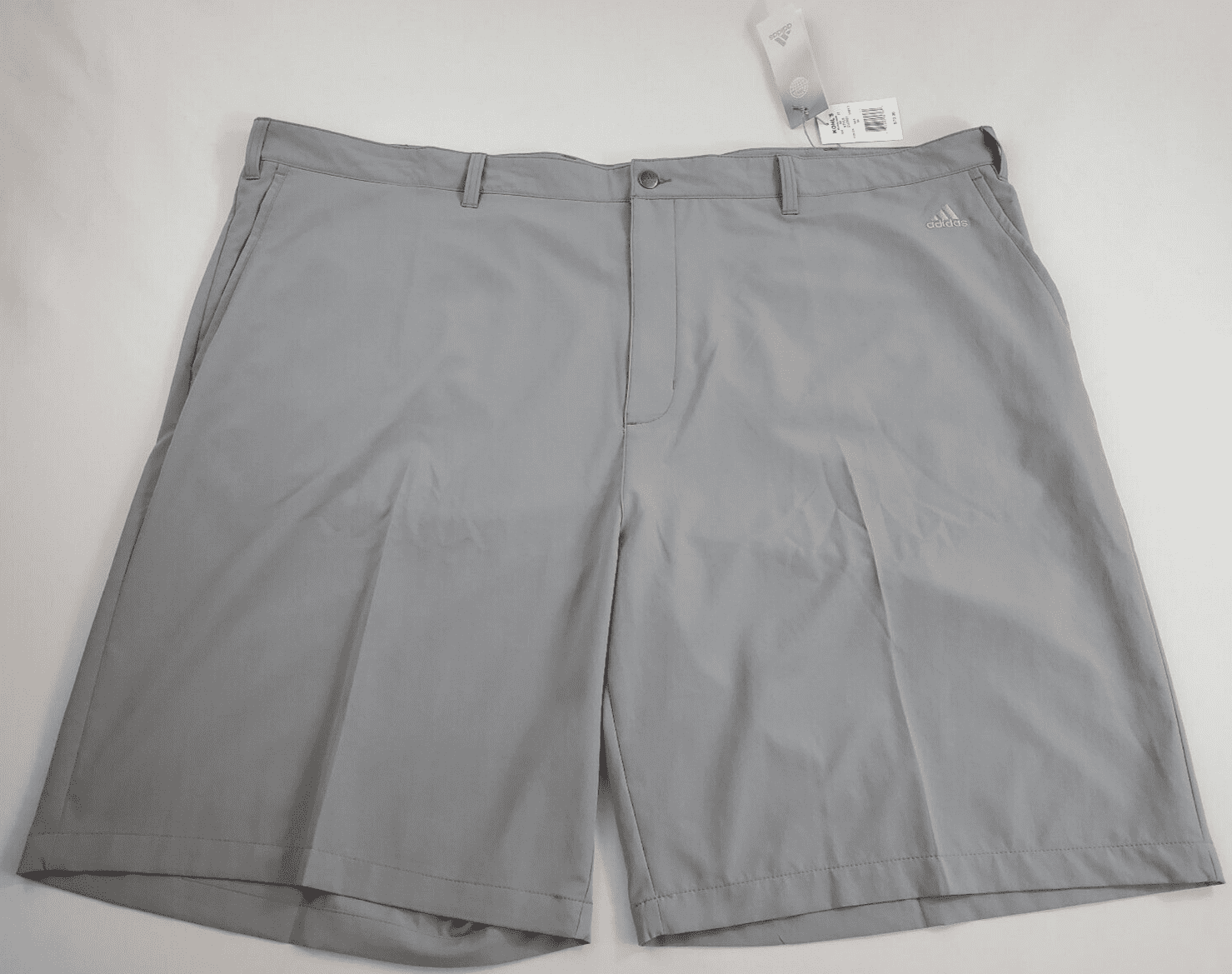 adidas golf shorts mens grey