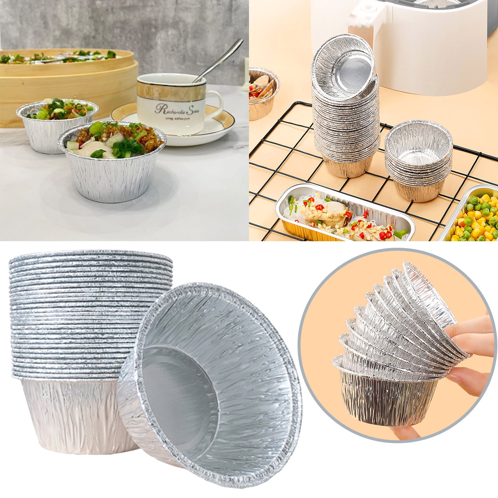 [new] Air Frying Pan Special Paper Bowl Disposable Tinfoil Tray