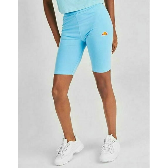 new Ellesse Heritage women Cycle shorts SGB07616 480 blue cotton sz XS $35