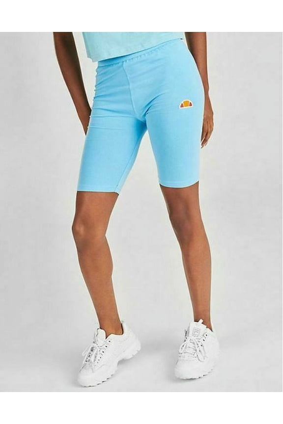new Ellesse Heritage women Cycle shorts SGB07616 480 blue cotton sz XS $35