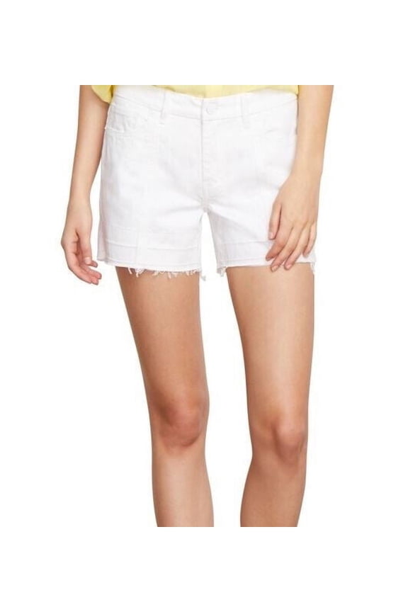 new HABITUAL women jean shorts HNJ001668-H166 chalk white pockets sz 25 $138
