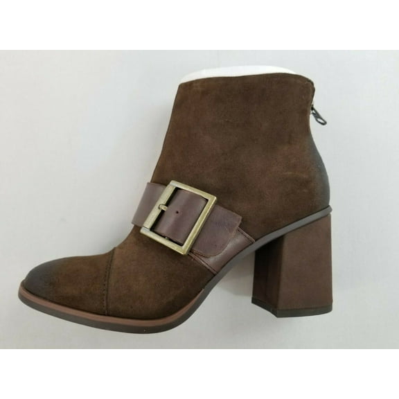 new KORKS women boots shoes leather Denon Q40923 CBHF17 sz 6 / 36.5 brown $100