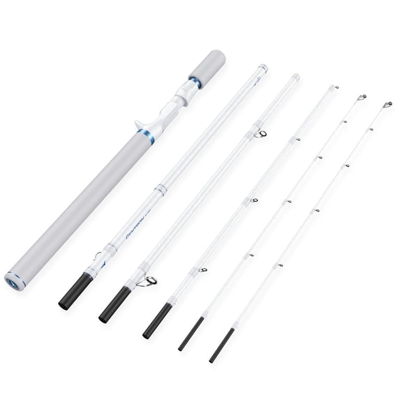 KastKing Travel Fishing Rods, Portable 4/5 Piece Spinning & Casting Rods, Extra Twin-Tip- Centron Lite