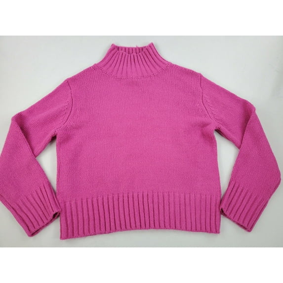 new MAGASCHONI women sweater G101186 pink magenta 5% wool sz S $78