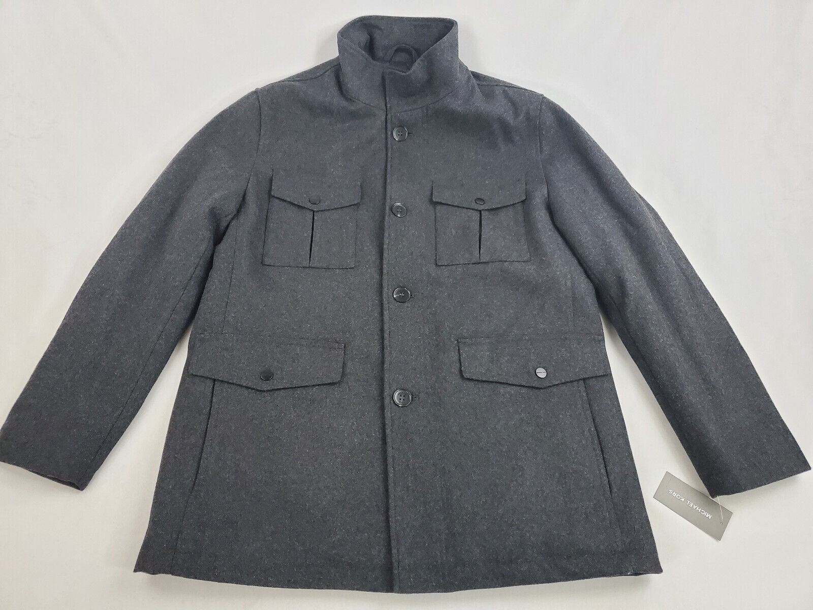 michael kors wool field coat