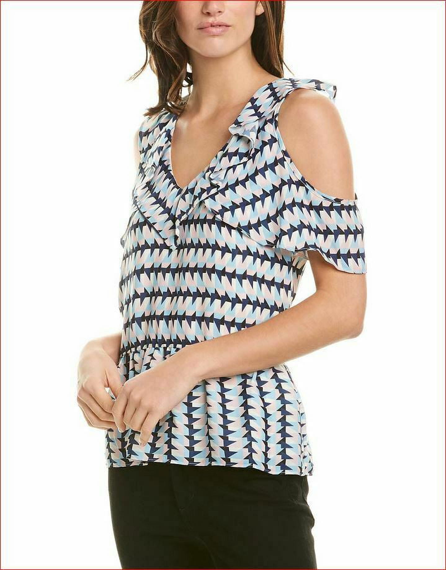 トップス Blue Parker all : row Parker Top In Blue | ShopSimon