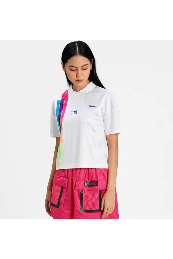 new PUMA FELIPE PANTONE women FP W FB Jersey 530390 02 TL58938 white XL $100