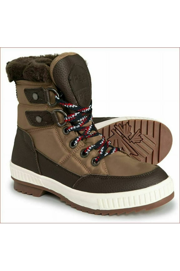 new Pajar Canada women Kamira boots comfort fit waterproof brown US 6 / 6.5 M $150
