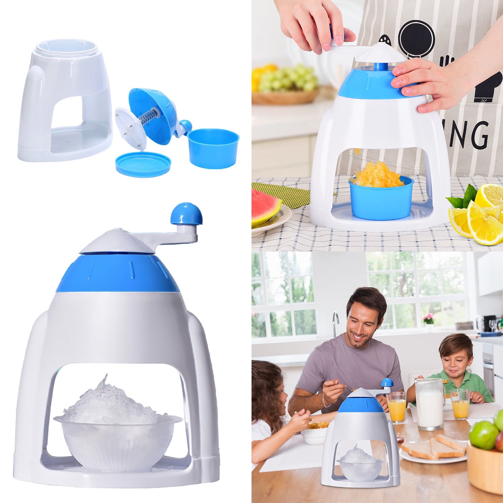 [new] Portable Ice Crusher And Shaved Ice Machine Hand Shaved Ice