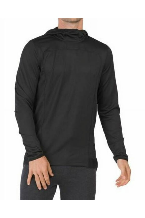 new SPYDER Active men sweater pullover hoodie SPM805 breathable black sz S $78
