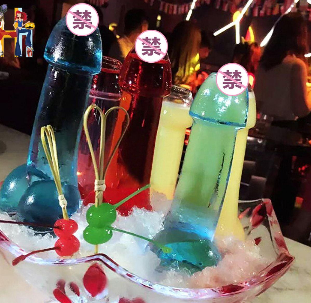 [new] Transparent Creative Wine Glass Cup Funny Cocktail Wine Glass