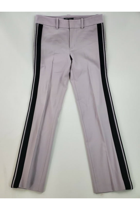 new VINCE women pants V137021001 988 SHB grey wool sz 0 $295