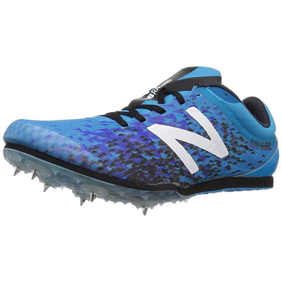 new balance men's md500v5 track shoe, maldives blue/black, 13 d us