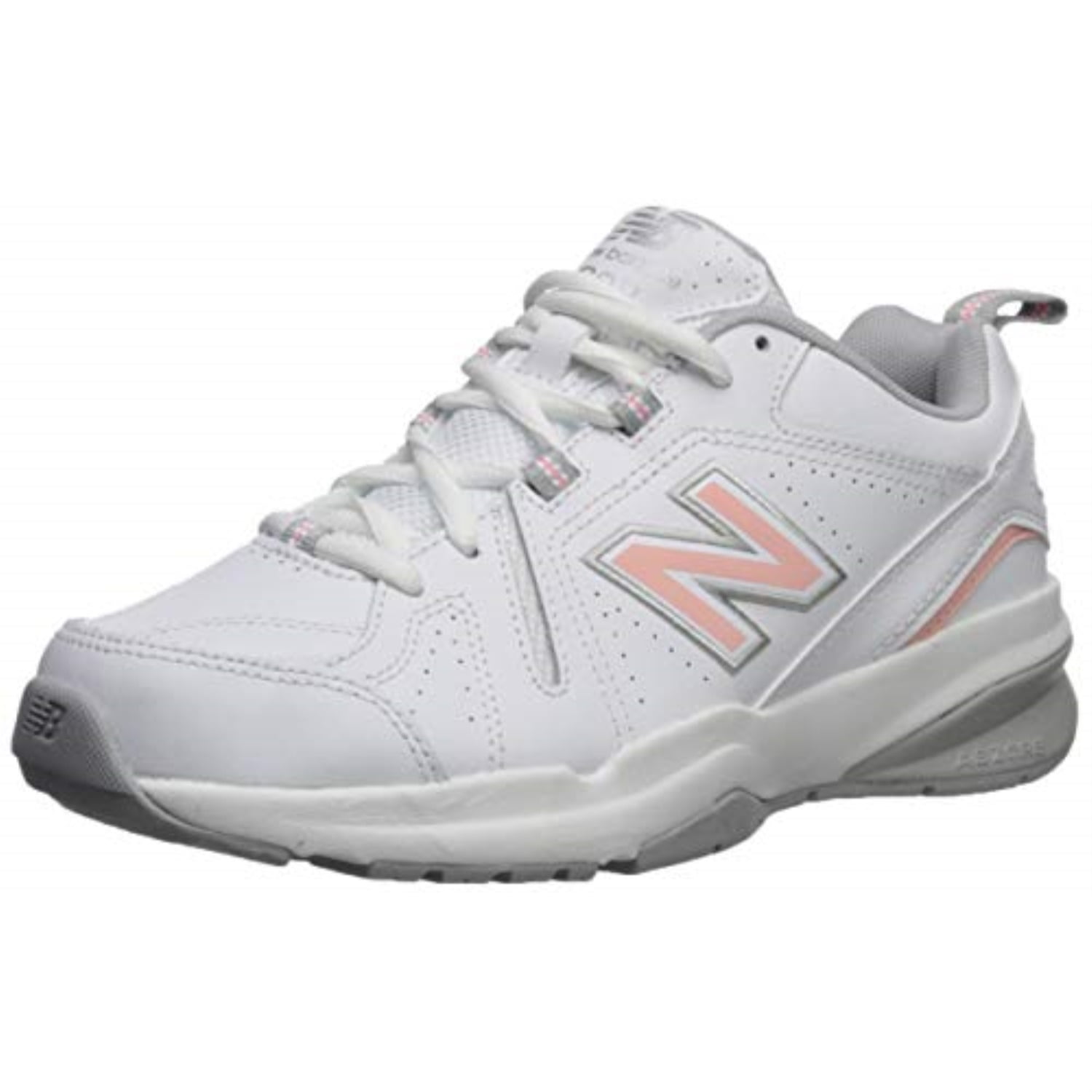new balance women s 608v5 casual comfort cross trainer white pink