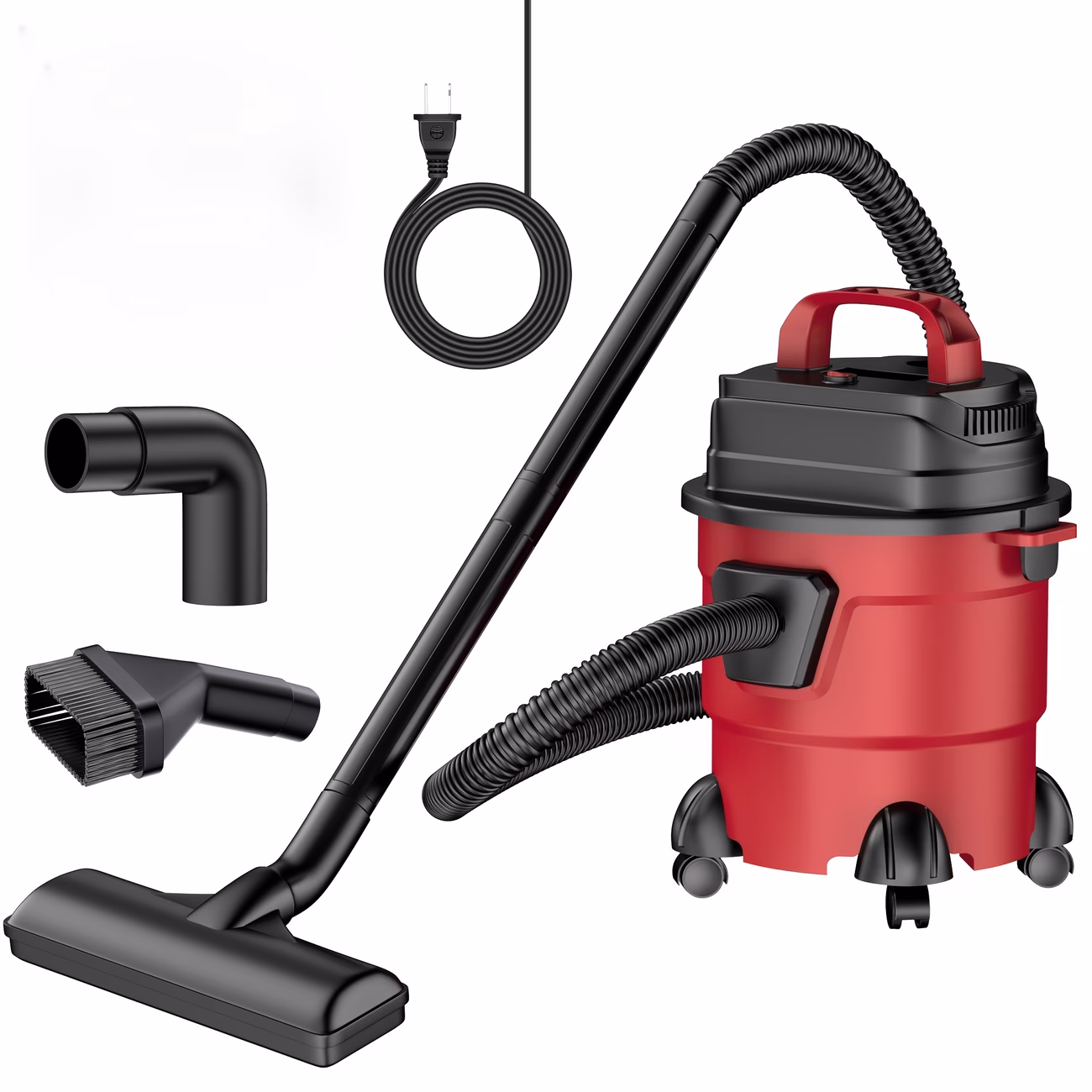 new commercial vacuum cleaner with super strong suction, lightweight, wet dry dual-use vacuum cleaner with hair dryer function wall mounted design suitable for cleaning hair and hard floors of car