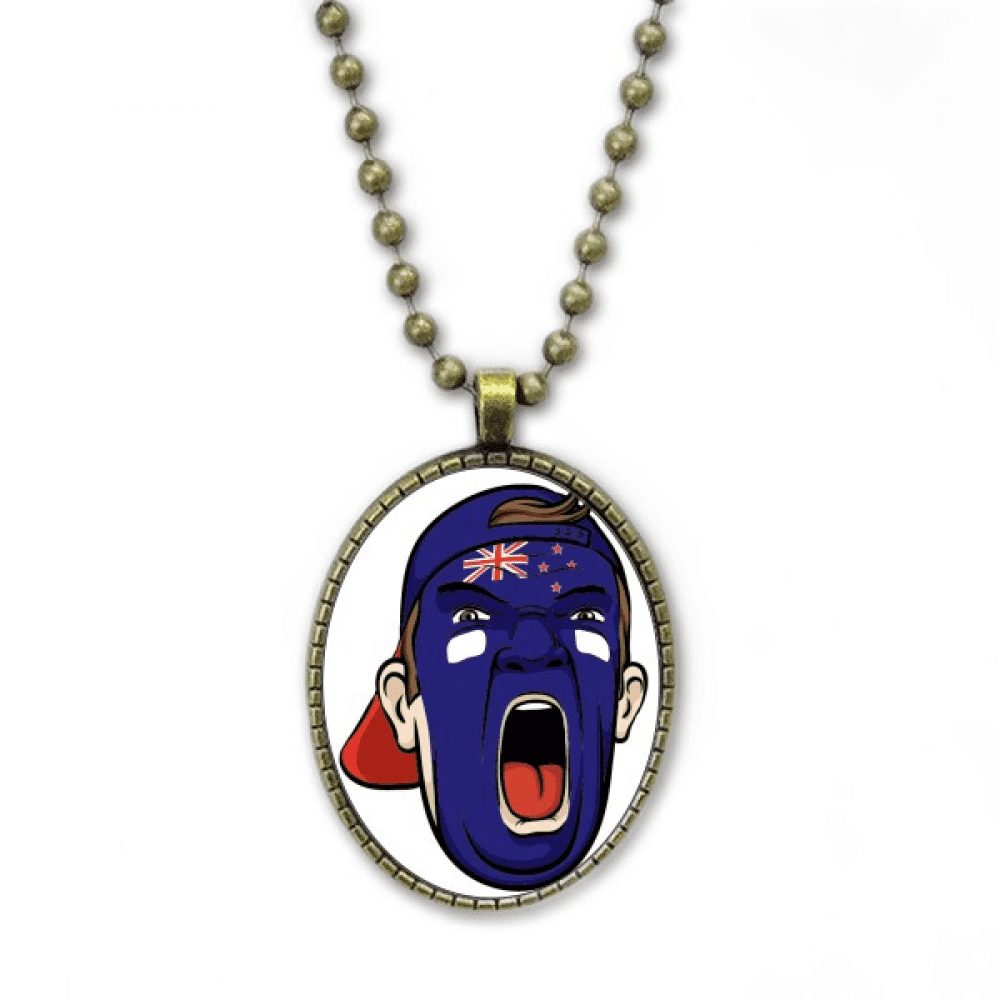 new facial makeup screang cap necklace vintage chain bead pendant jewelry collection