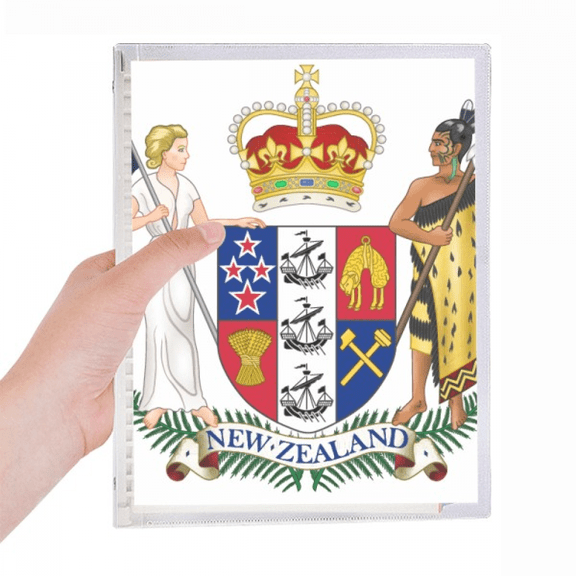 new oceania national emblem notebook loose diary refillable journal statiry