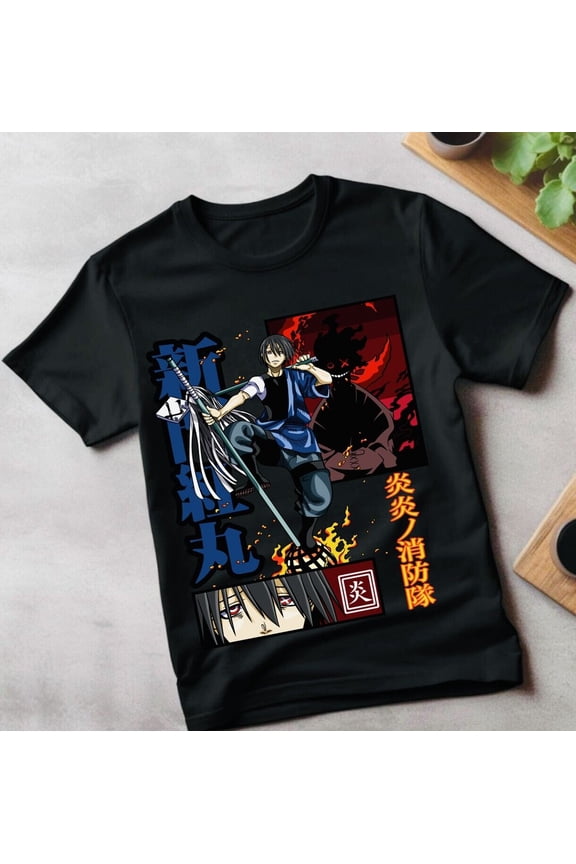 new,top,Benimaru Shinmon Unisex shirt ,Fire Force,Maki,Anime,Shinra@S
