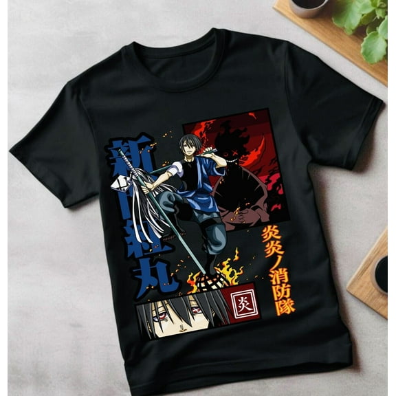 new,top,Benimaru Shinmon Unisex shirt ,Fire Force,Maki,Anime,Shinra