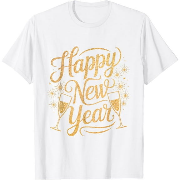 new year shirt New Years Eve Happy New Year 2025 Firework T-Shirt