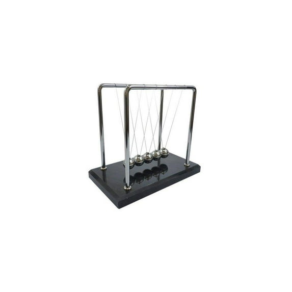 newton's cradle - 7 inch, marble base