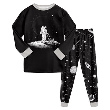 newwalpole Little Boys Pajamas for Toddler Clothes Set Planet Train ...