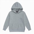 thumbnail image 1 of newwalpole Boys Girls Kids Sweat Pullover Hoodie Variety of Colors,Daily Wear(Grey,1-2 Years), 1 of 4