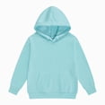 thumbnail image 1 of newwalpole Boys Girls Kids Sweat Pullover Hoodie Variety of Colors,Daily Wear(Light Blue,3-4 Years), 1 of 4