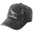 thumbnail image 1 of newwalpole Embroidered Baseball Caps for Boys Girls Black for Size 3-8 Years, 1 of 7